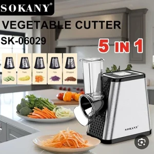 رنده چرخ گوشتی 5کاره مدل Sokany SK-06029