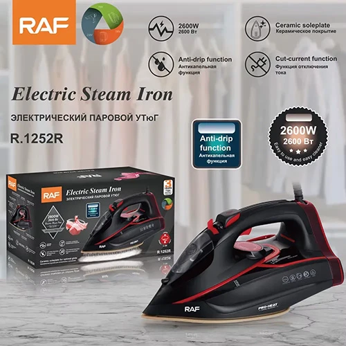 Hb32c36afa14e46d49Se8ca6Se31861011aP.webp اتو بخار برقی RAF مدل R.1252 - Image 1