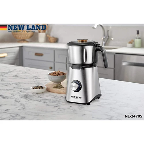 N8vBbtKXKfUnRCdU.webp آسیاب نیمه صنعتی نیولند مدل NL2470S استیل - Image 1